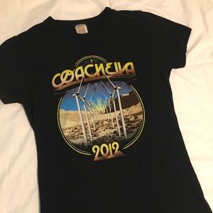 Authentic Coachella Shirt 2012 Lineup